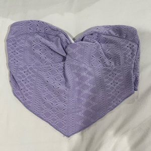 Light purple tube top